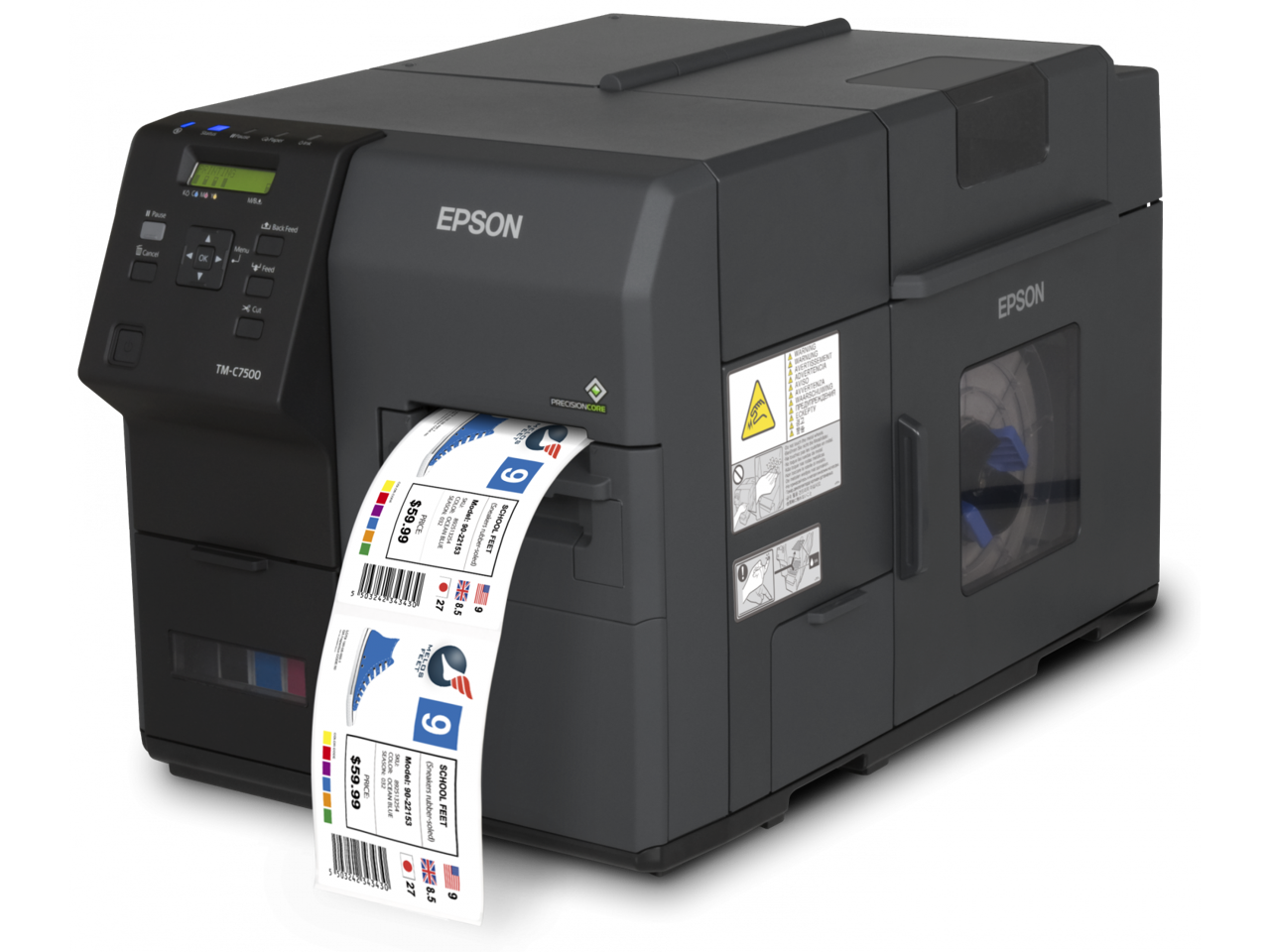 Epson C31CD84011 Colorworks C7500 4 Inkjet Color Label Printer Usb