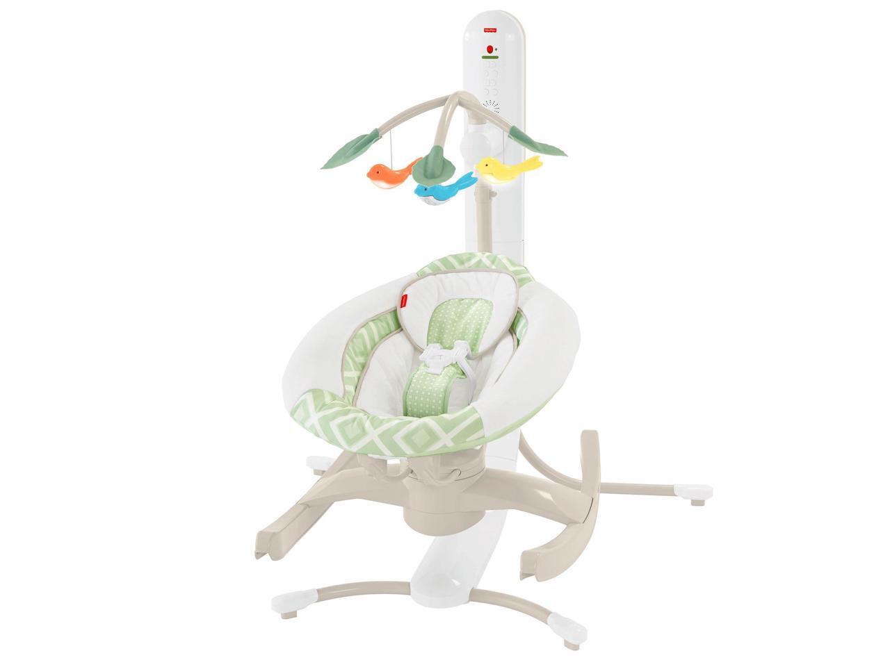 fisher price swing with bird mobile