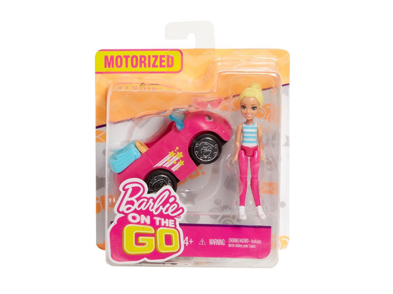 barbie on the go car