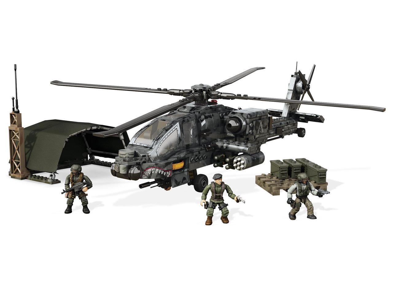 mega construx call of duty anti armor helicopter