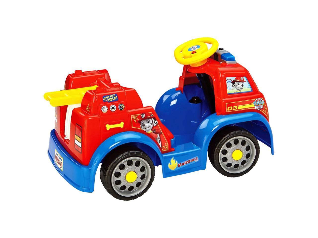 power wheels marshall fire truck