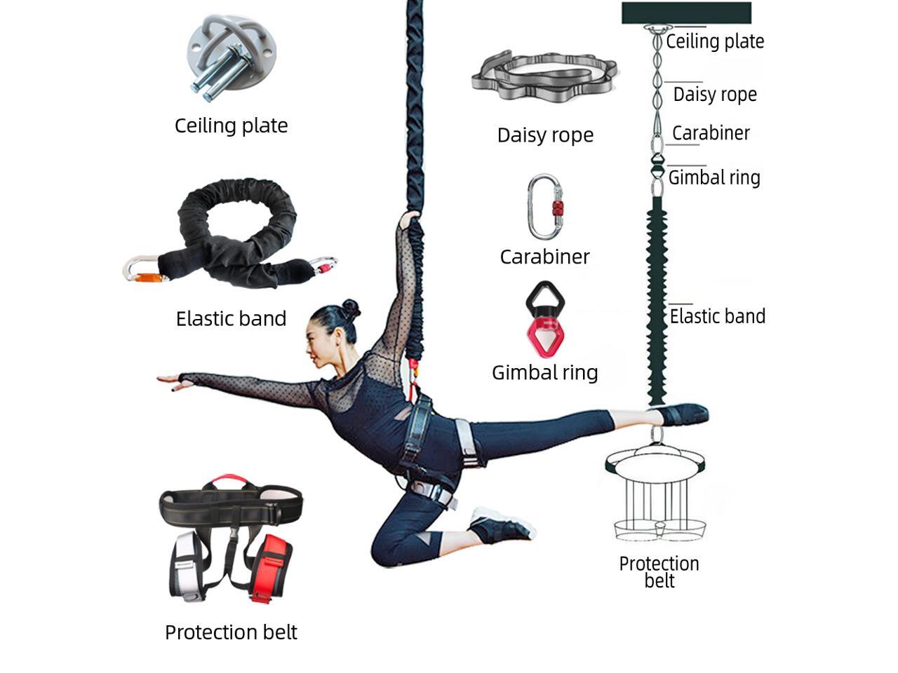 Bungee Dance Flying Suspension Rope Aerial Anti-gravity Yoga Cord