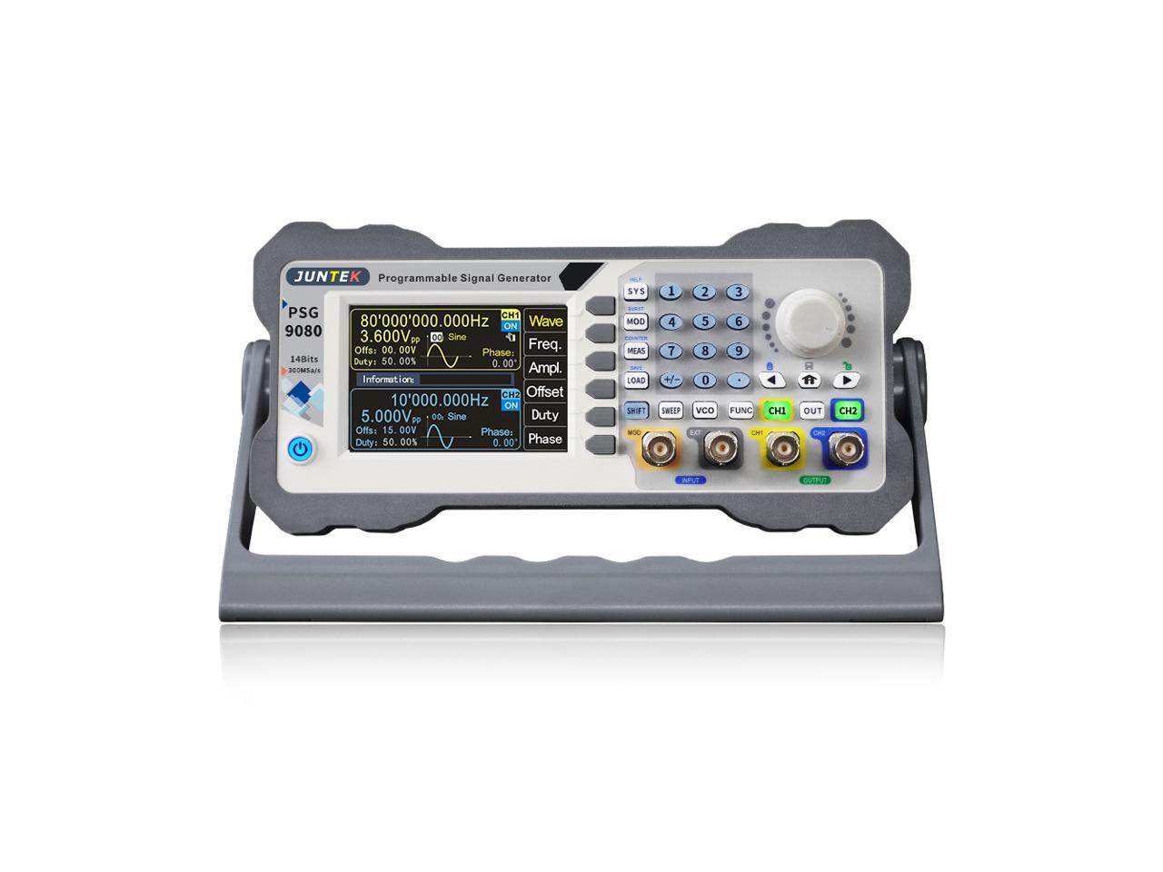 Psg9080 2ch Function Arbitrary Wave Generator Signal Source Modulation Amplitude Newegg Com Psg9080 2ch Function Arbitrary Wave Generator Signal Source Modulation Amplitude Newegg Com
