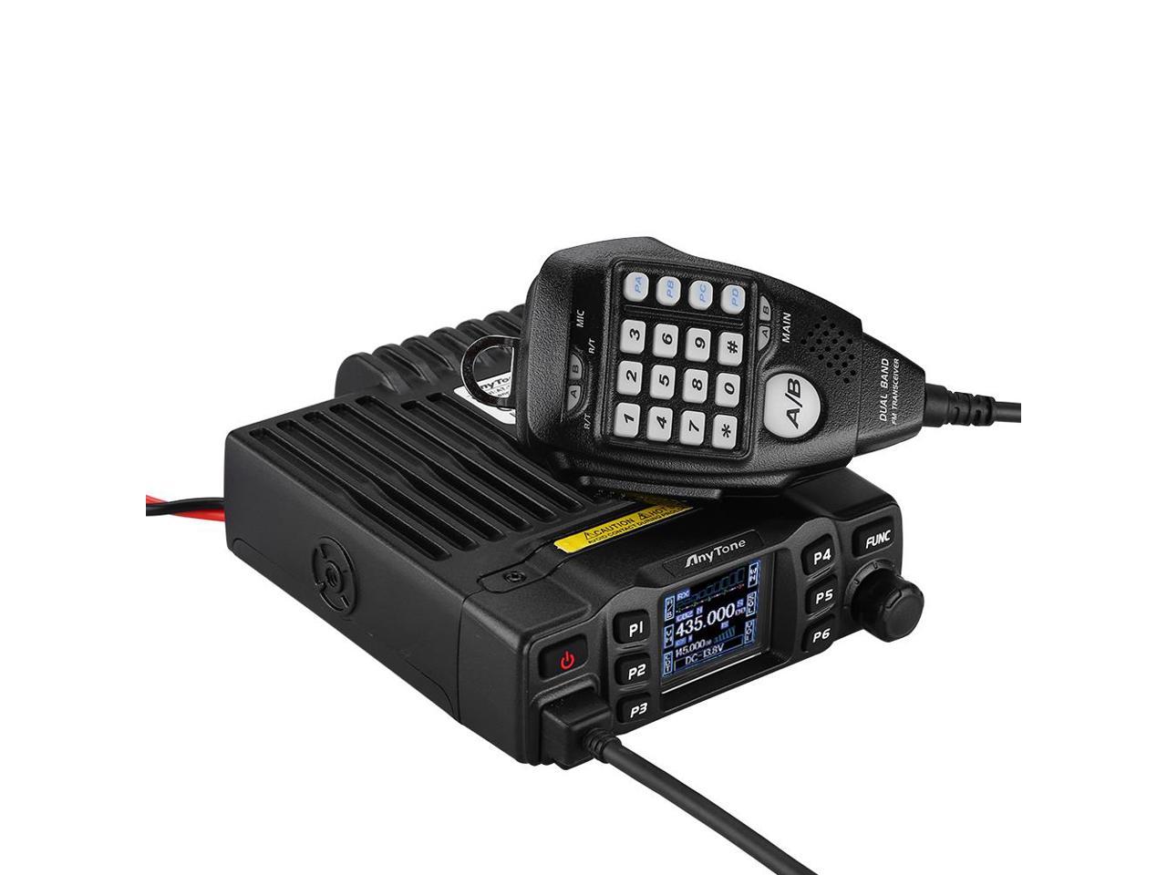 Anytone At778uv Dual Band Transceiver Mobile Radio Vhf Uhf Two Way Amateur Radio Newegg Com