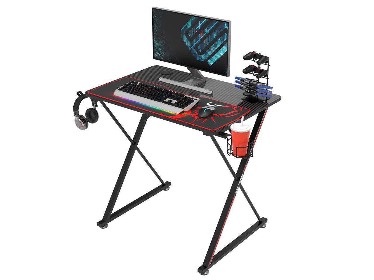 Eureka Gaming® Captain X Series 31'' Esport Desk, Home Office Gaming