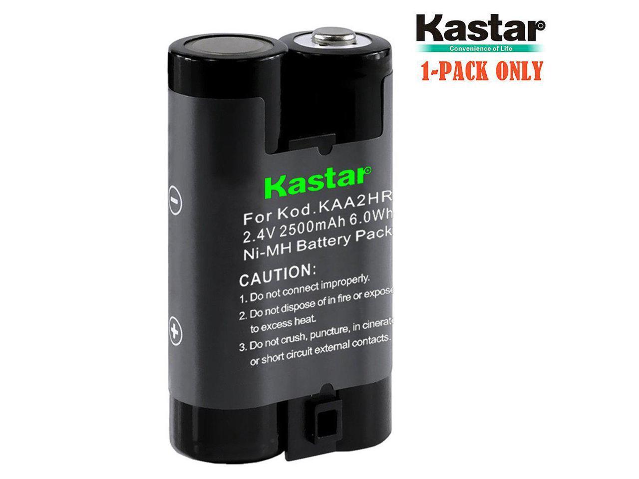 Kastar KAA2HR Battery 1Pack for Kodak KAA2HR KAARDC K3ARDC and Kodak EasyShare, Kodak C315 CD33