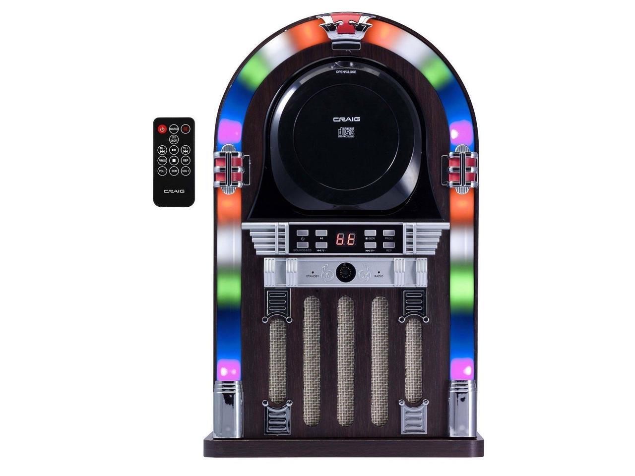 Craig CHT955 Jukebox Speaker System With Bluetooth