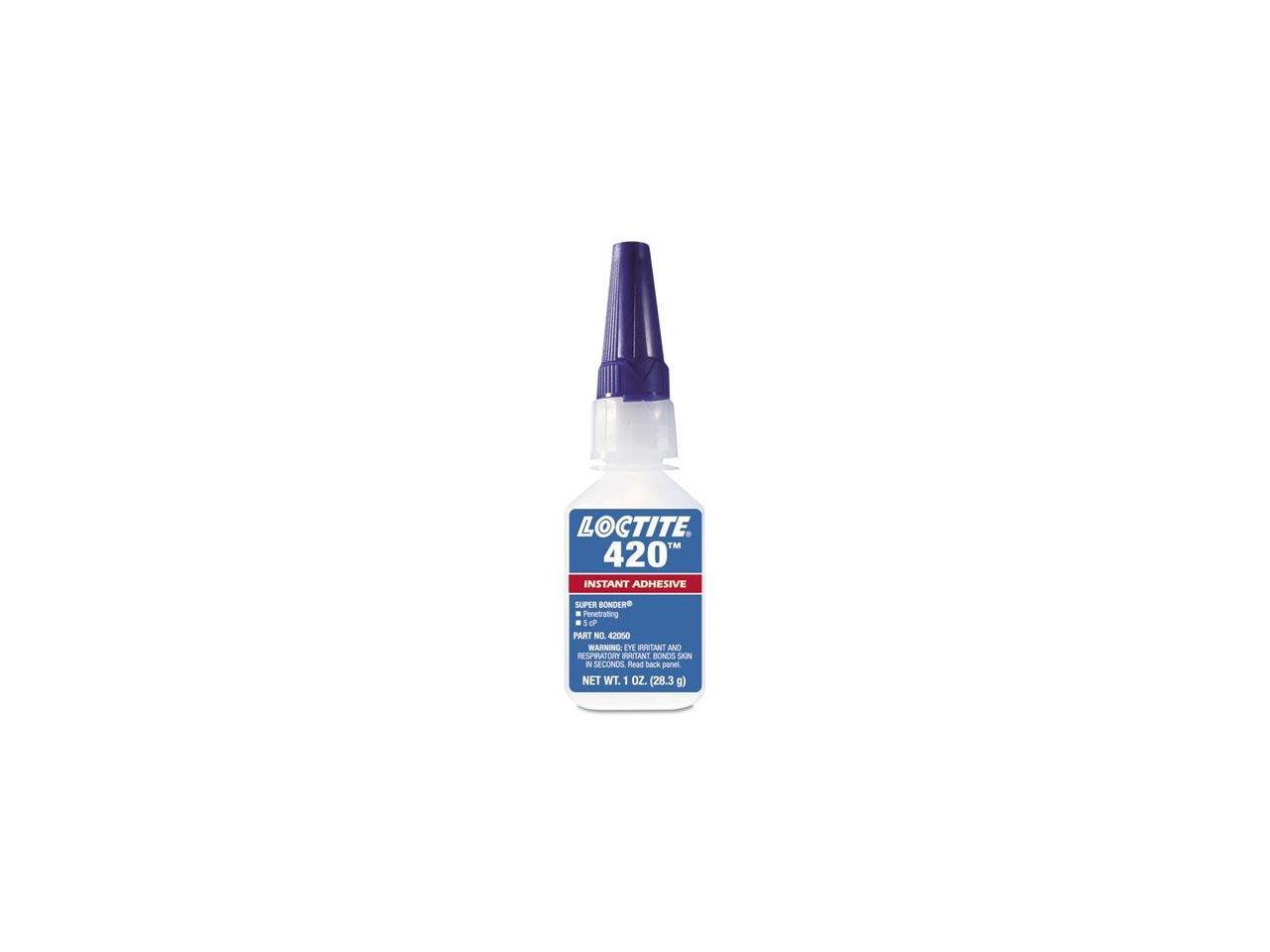 Loctite 420 Super Bonder Instant Adhesive, Cyanoacrylate, Wicking ...