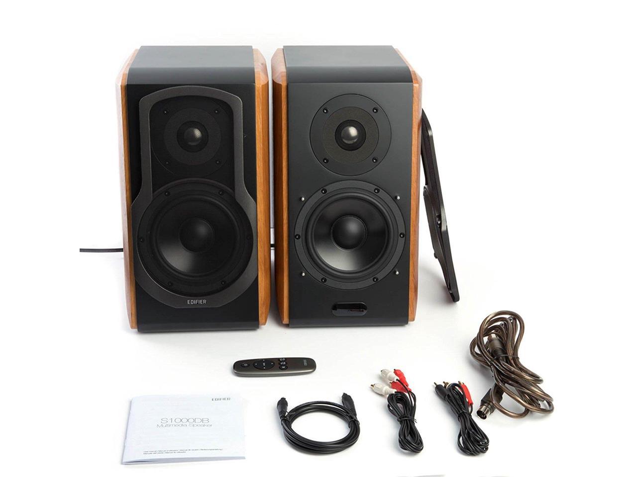 edifier s1000db audiophile active bookshelf speakers