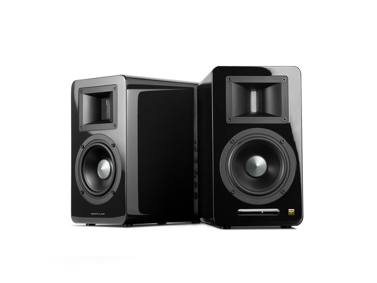 AirPulse A100 HiRes Audio Certified Active Speaker System Builtin