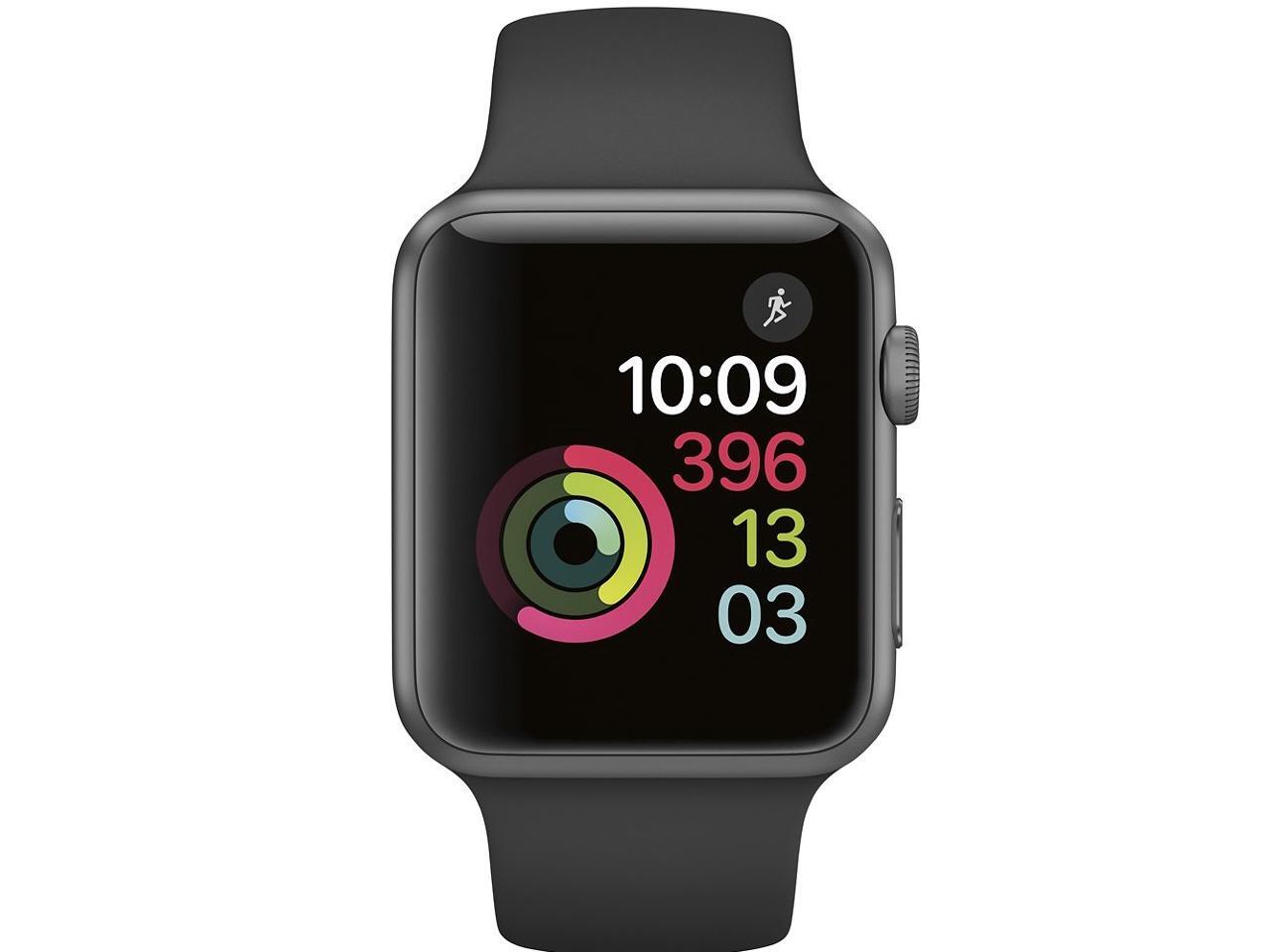 apple watch series 1 42mm space grey aluminium case