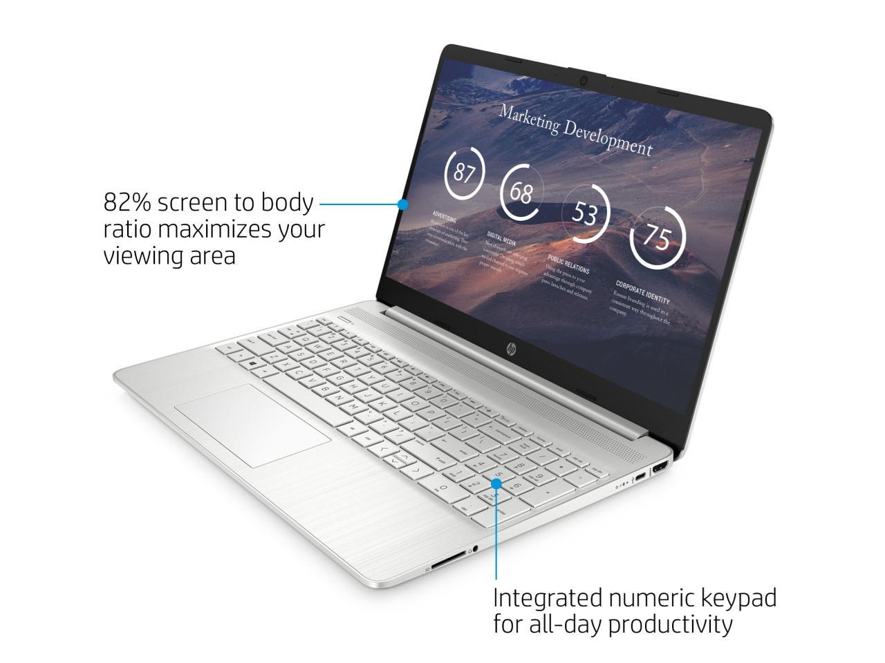 New Hp 156 Fhd Laptop Amd Ryzen 3 3250u Processor 4gb Ram 128gb Ssd Windows 10 Home In 4486