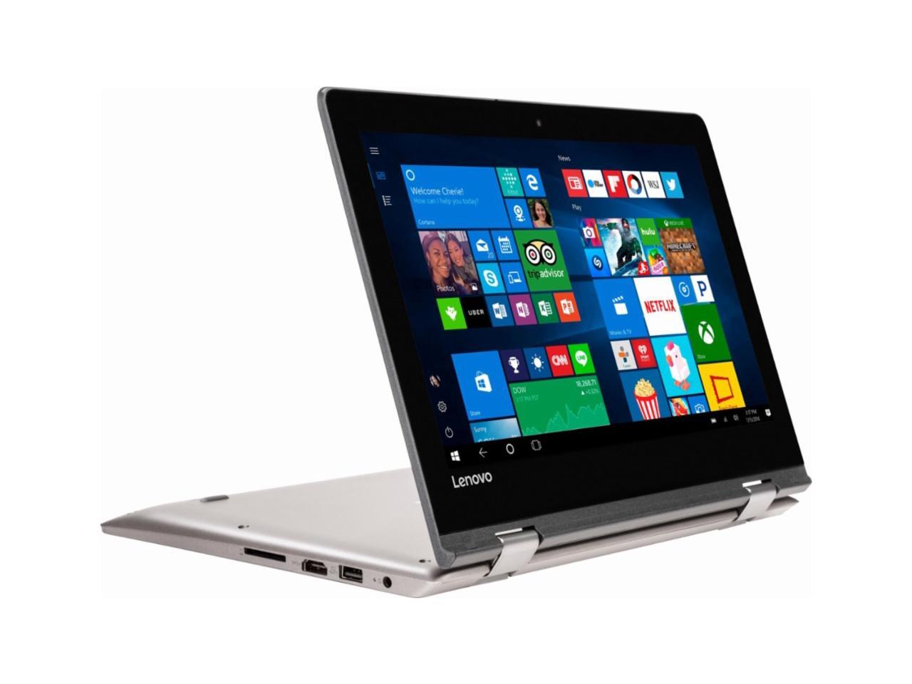 Lenovo Ideapad Convertible 2 IN 1 11 6 Multitouch Screen Laptop PC