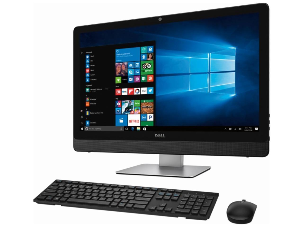 Dell Inspiron All-In-One 23.8" Full HD Touchscreen Flagship Adjustable