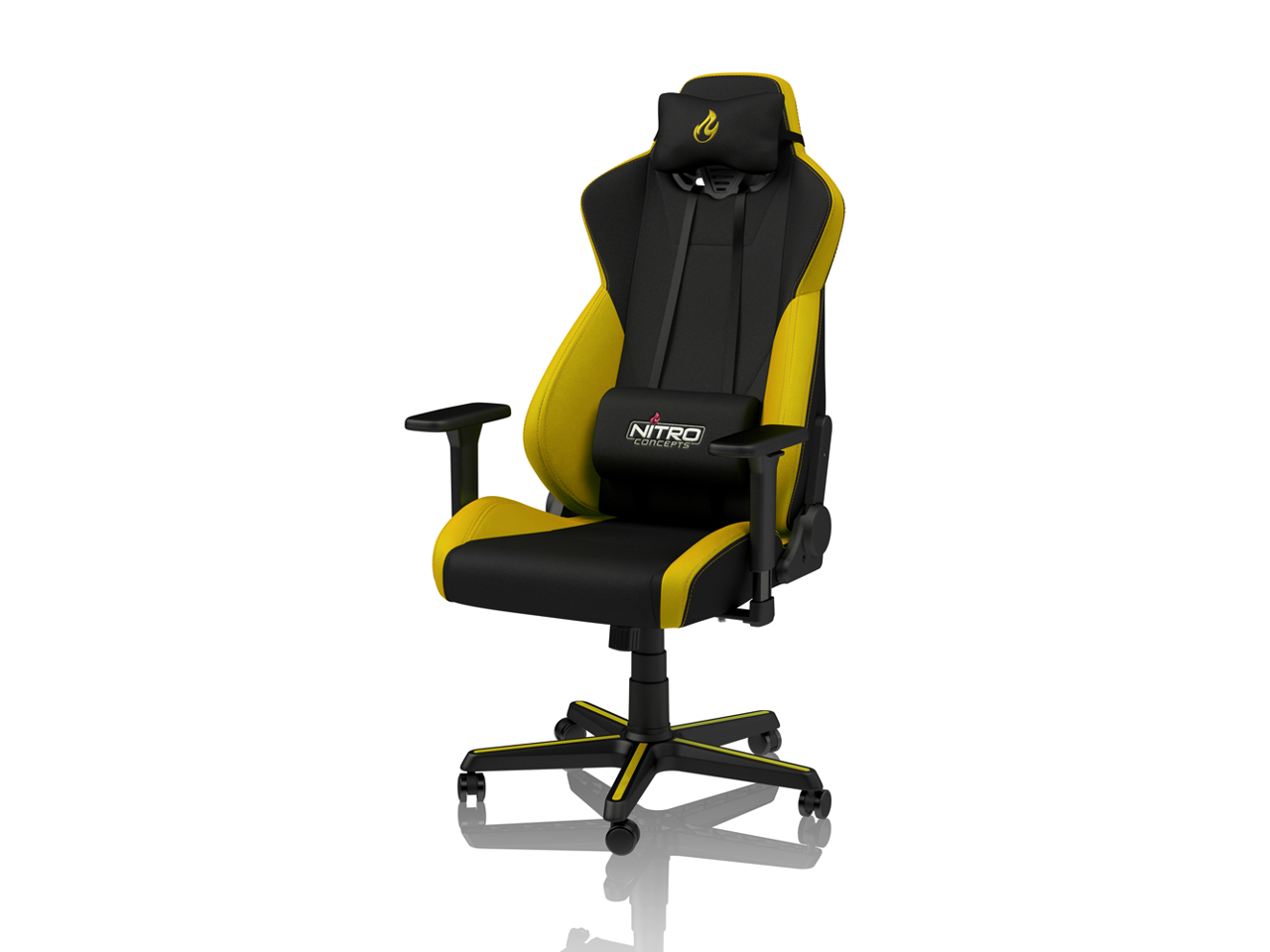 Nitro Concepts S300 Astral Yellow Ergonomic Office Gaming Chair ...