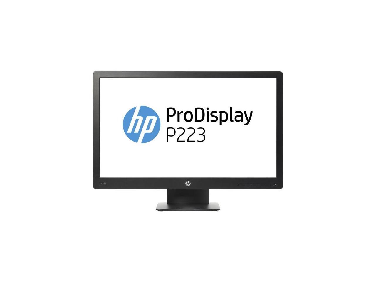 HP ProDisplay P223 21.5" LED Monitor, 1920 x 1080, 169, 30001, 250 cd