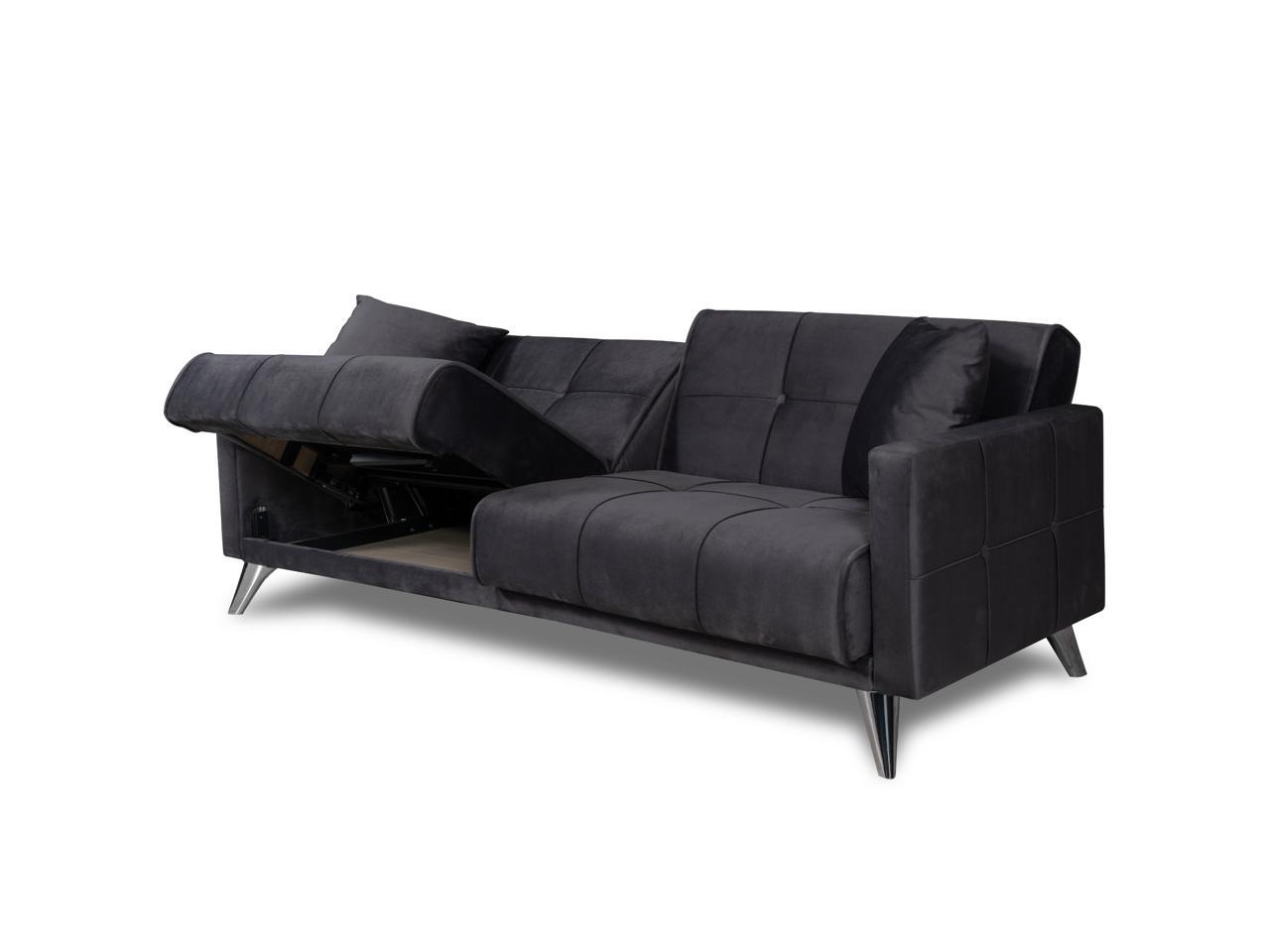 viscologic noble split back convertible futon sofa bed