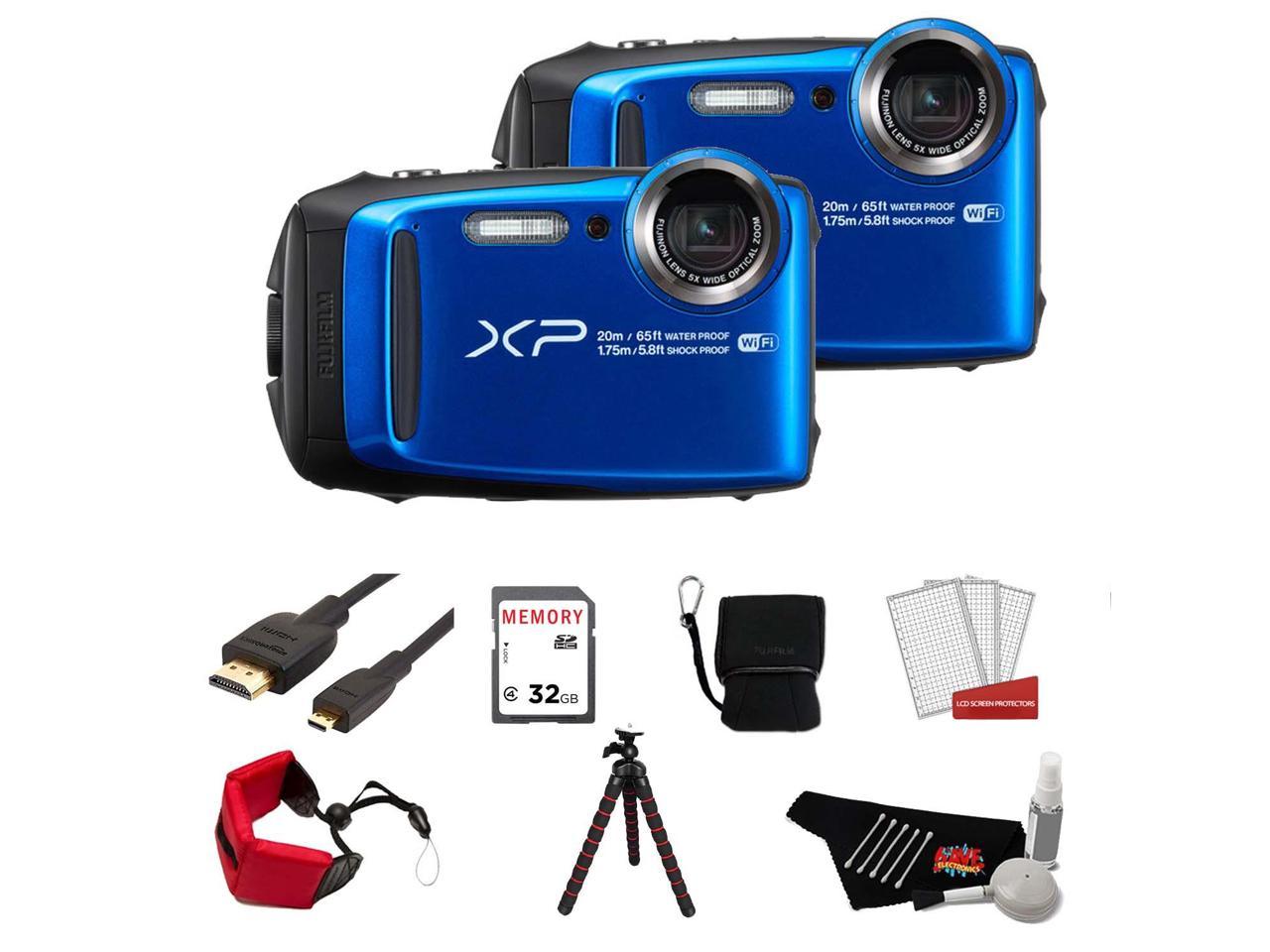 FUJIFILM FinePix XP120 Digital Camera Master Accessory Bundle - Newegg.com