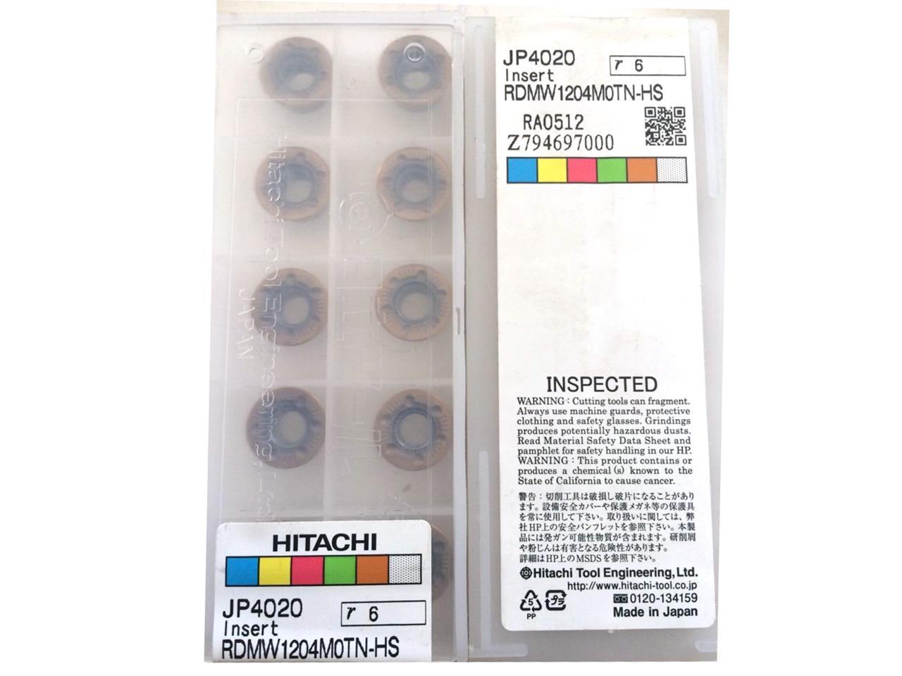 10pcs HITACHI  JDMT100320R JP4020 Carbide Inserts New 
