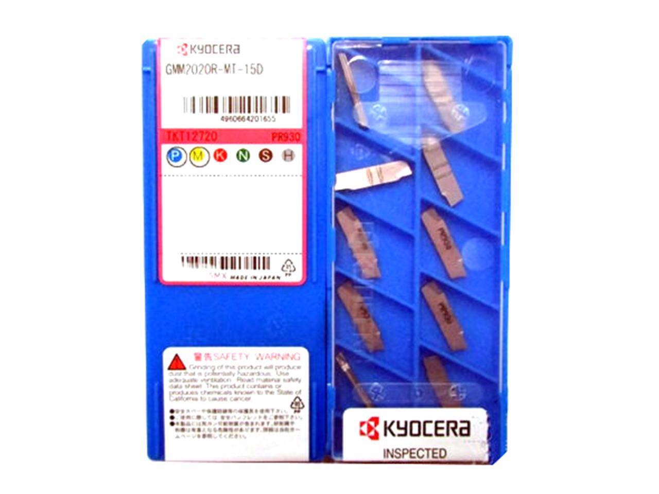 Kyocera GMM2020RMT15D PR930 Carbide Inserts CNC 10Pcs/Box New