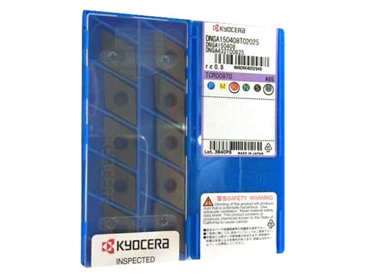 Kyocera GVR200020A KW10 Carbide Inserts CNC 10Pcs/Box New