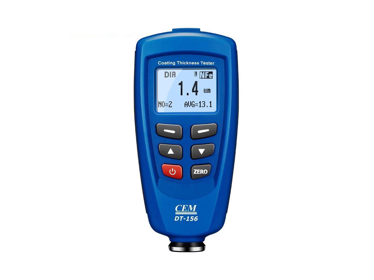CEM DT-156 Professional Paint Coating Thickness Tester Meter Gauge Digital Kit 