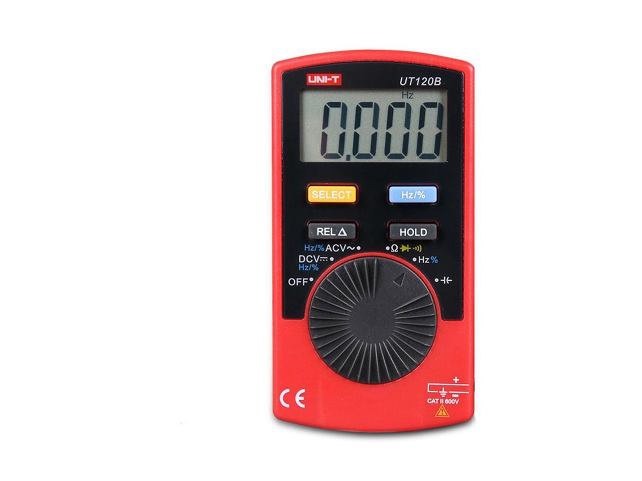 UNI-T UT120C Super Slim Pocket Handheld Digital Multimeters DC/AC Amp Tester 