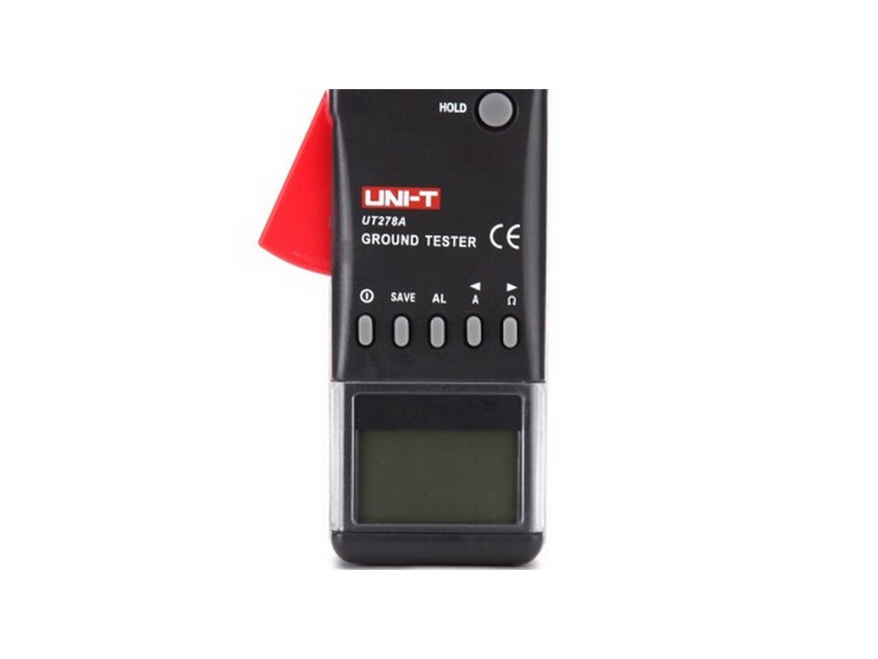 UNI-T UT278A Ground Resistance tester 4digitals LCD display Clamp+Ohmmeter●H 