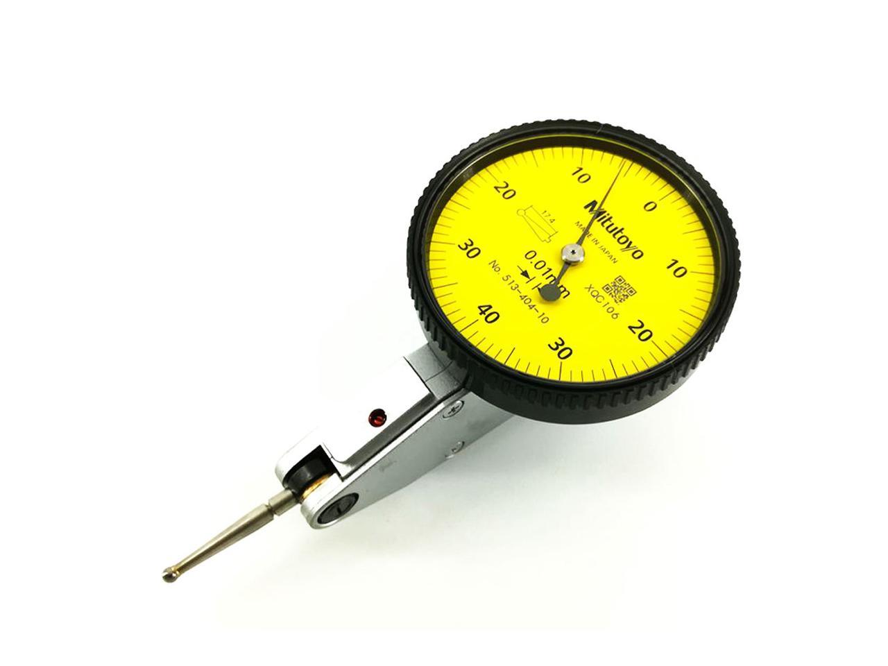 0.01mm Durable Dial Test Indicator Gauge Lug Back Metric Range 0-5mm 