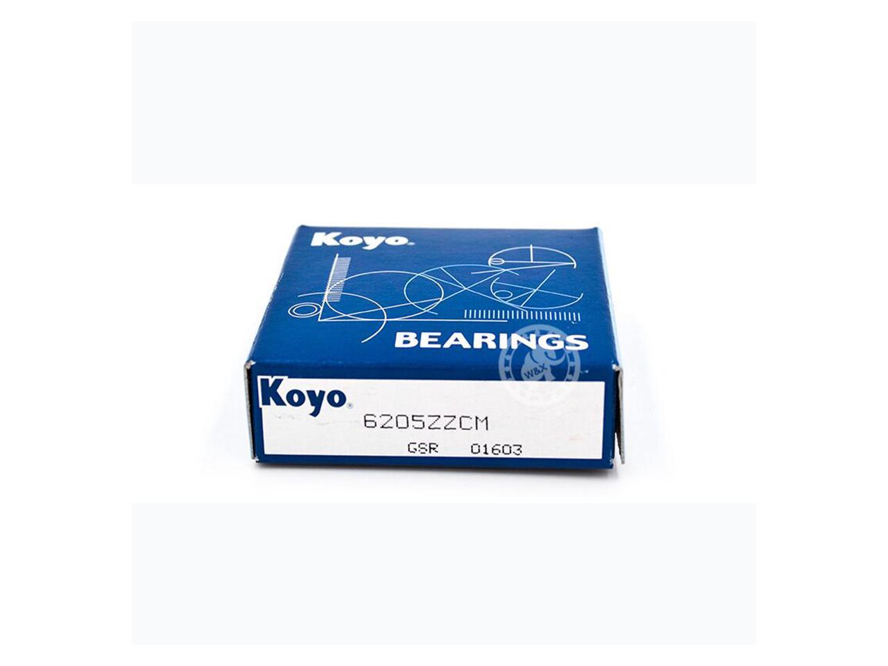 KOYO 6212 ZZ Deep Groove Ball Bearings 60 x 110 x 22mm