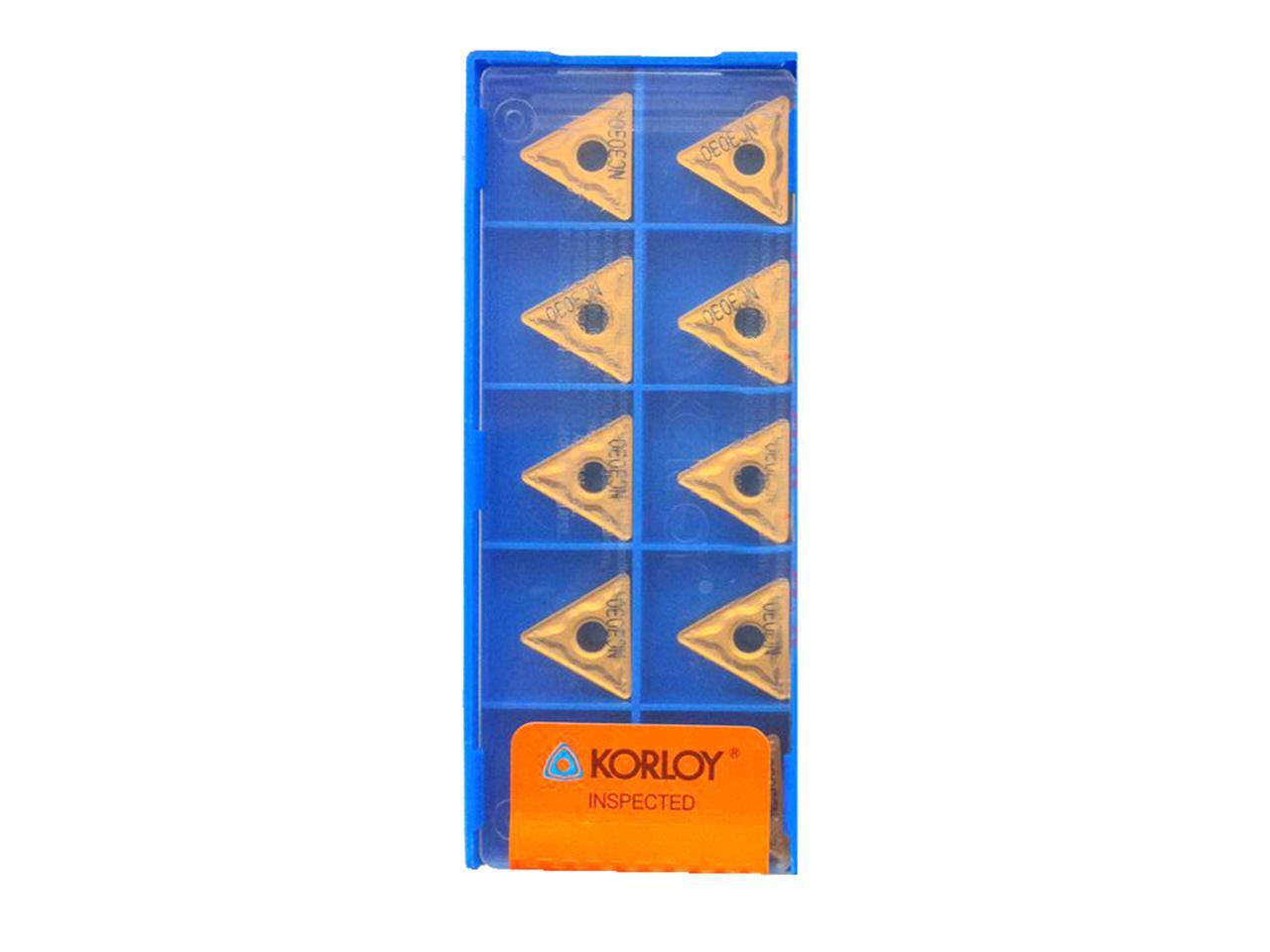 KORLOY TNMG160408-HM NC3020 Carbide Inserts CNC TOOL