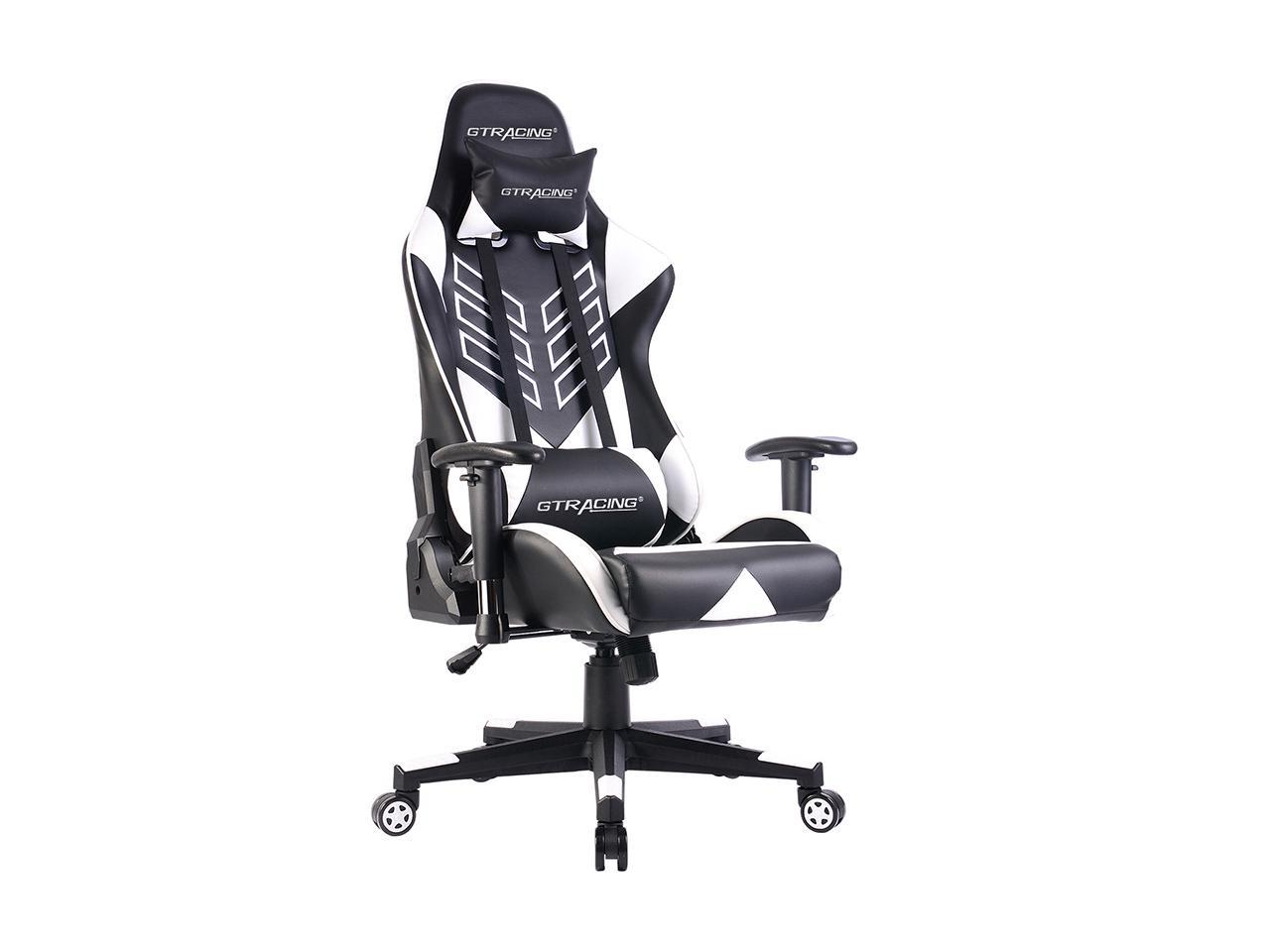 Gtracing Executive High Back Gaming Chair Computer Office Chair Pu Leather Swivel Chair Racing Chair Newegg Com