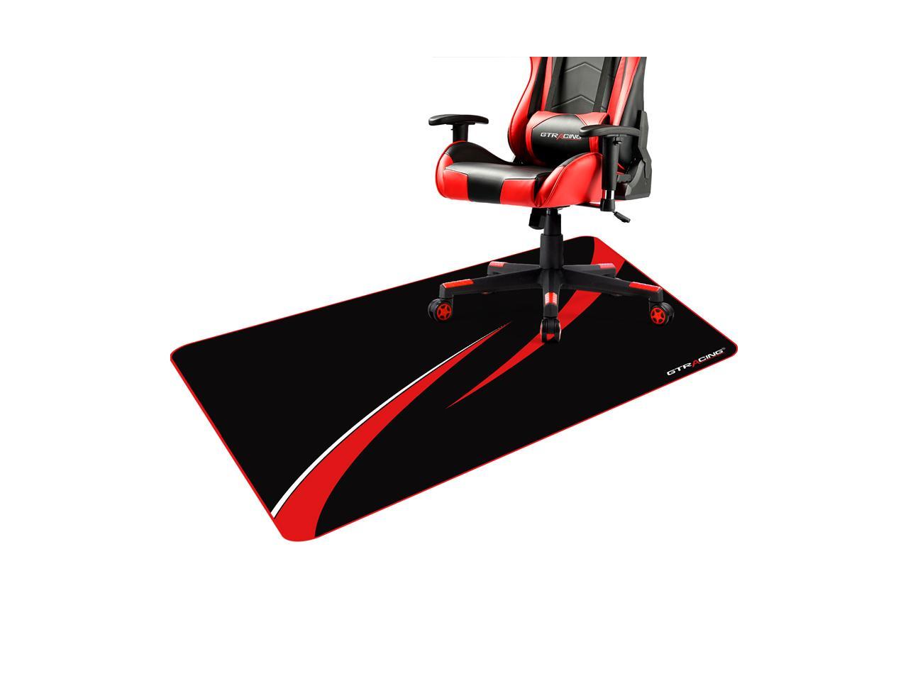 GTRACING Gaming Chair Mat for Hardwood Floor 43 x 35inch