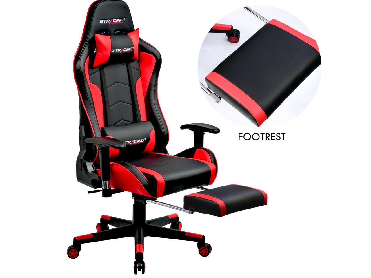  GTRACING  Music Gaming  Chair  with Footrest and Bluetooth  