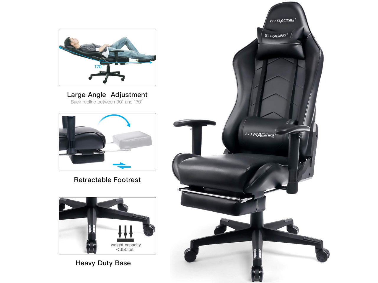 Office Chair Gtplayer Gaming Chair Assembly Gtracing Gaming Chair
