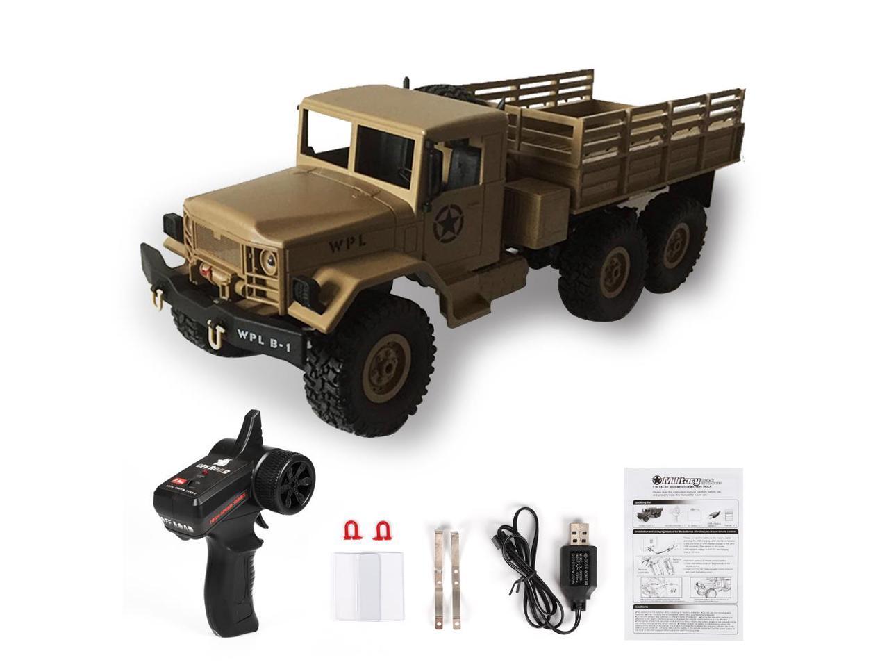 rc military trucks electric