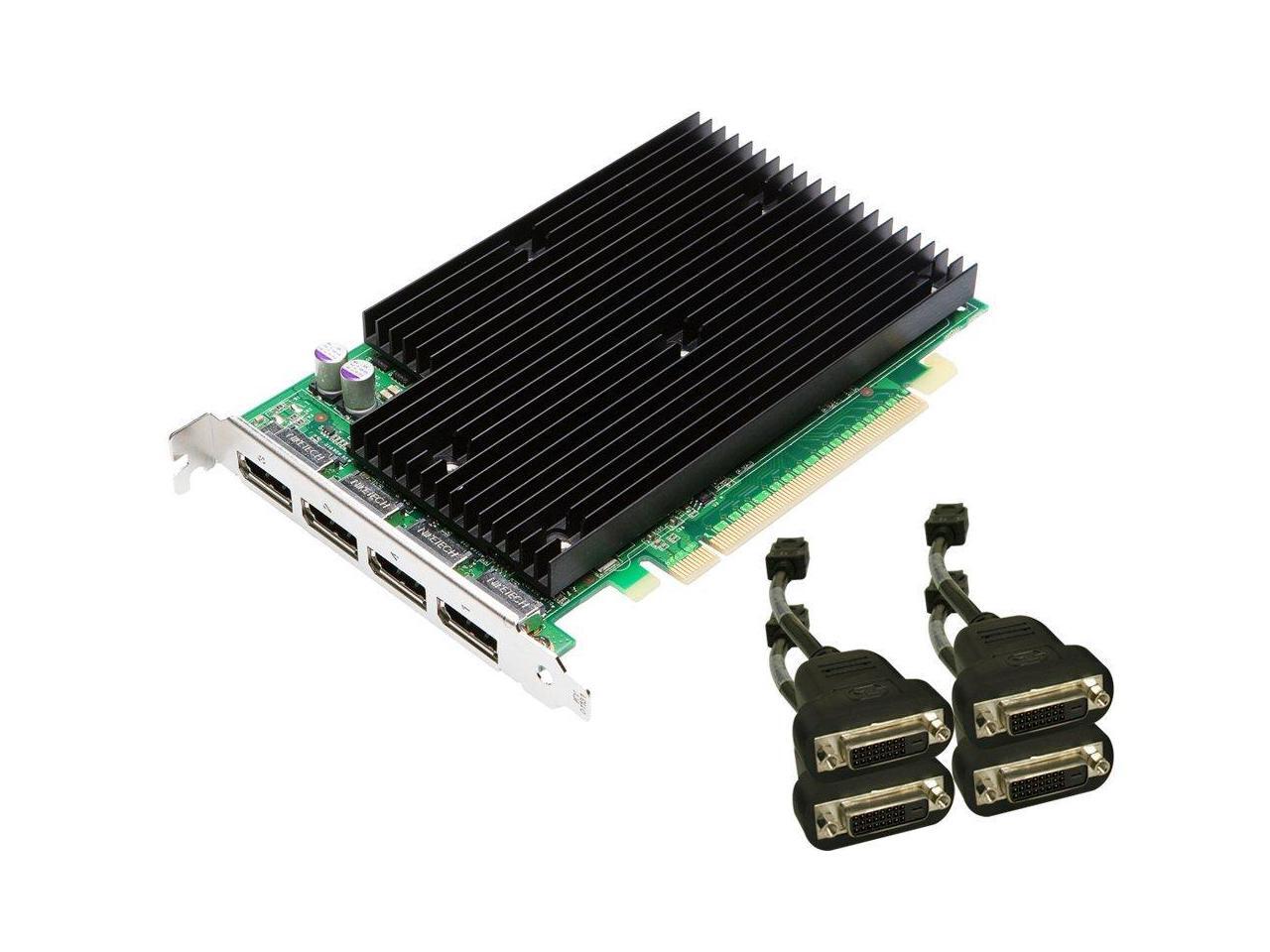 NVIDIA Quadro NVS 450 by PNY 512MB GDDR3 PCI Express Gen 2 x16 Quad