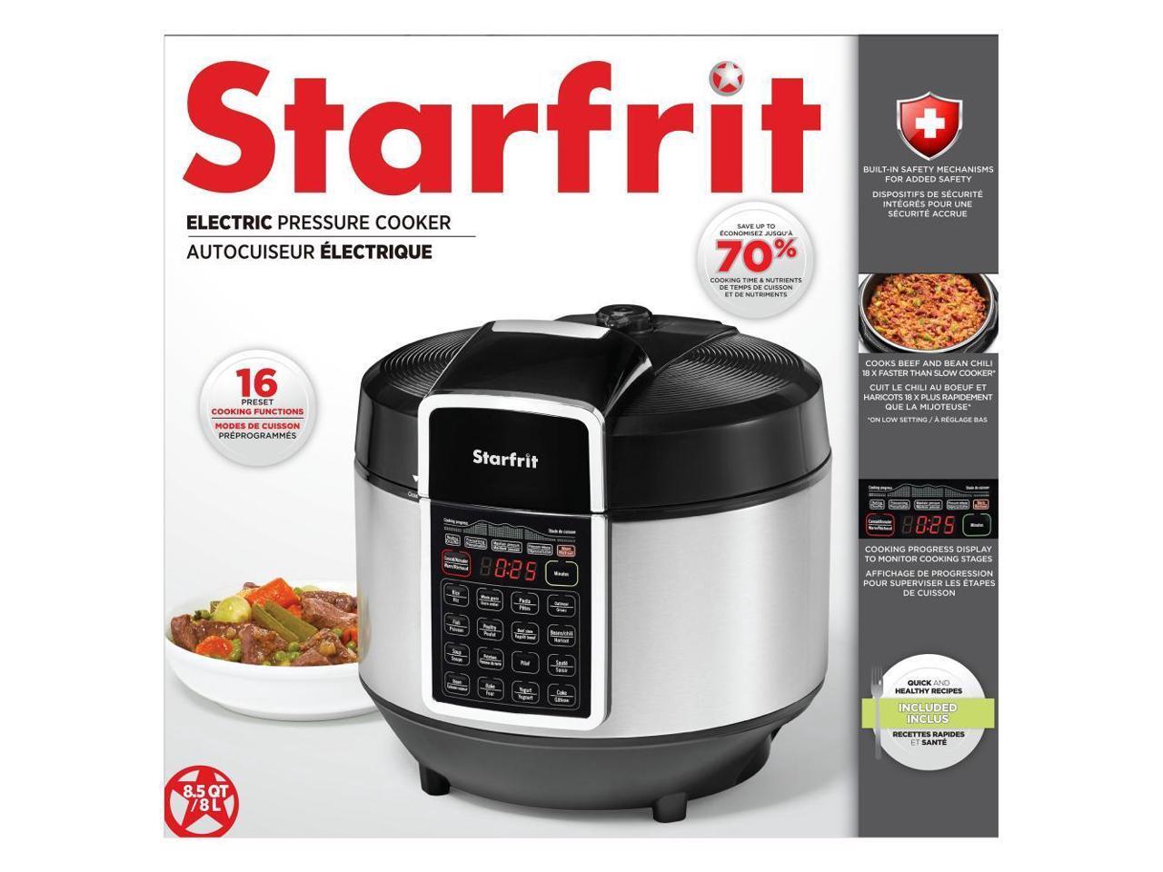 Starfrit 0246000020000 Electric Pressure Cooker