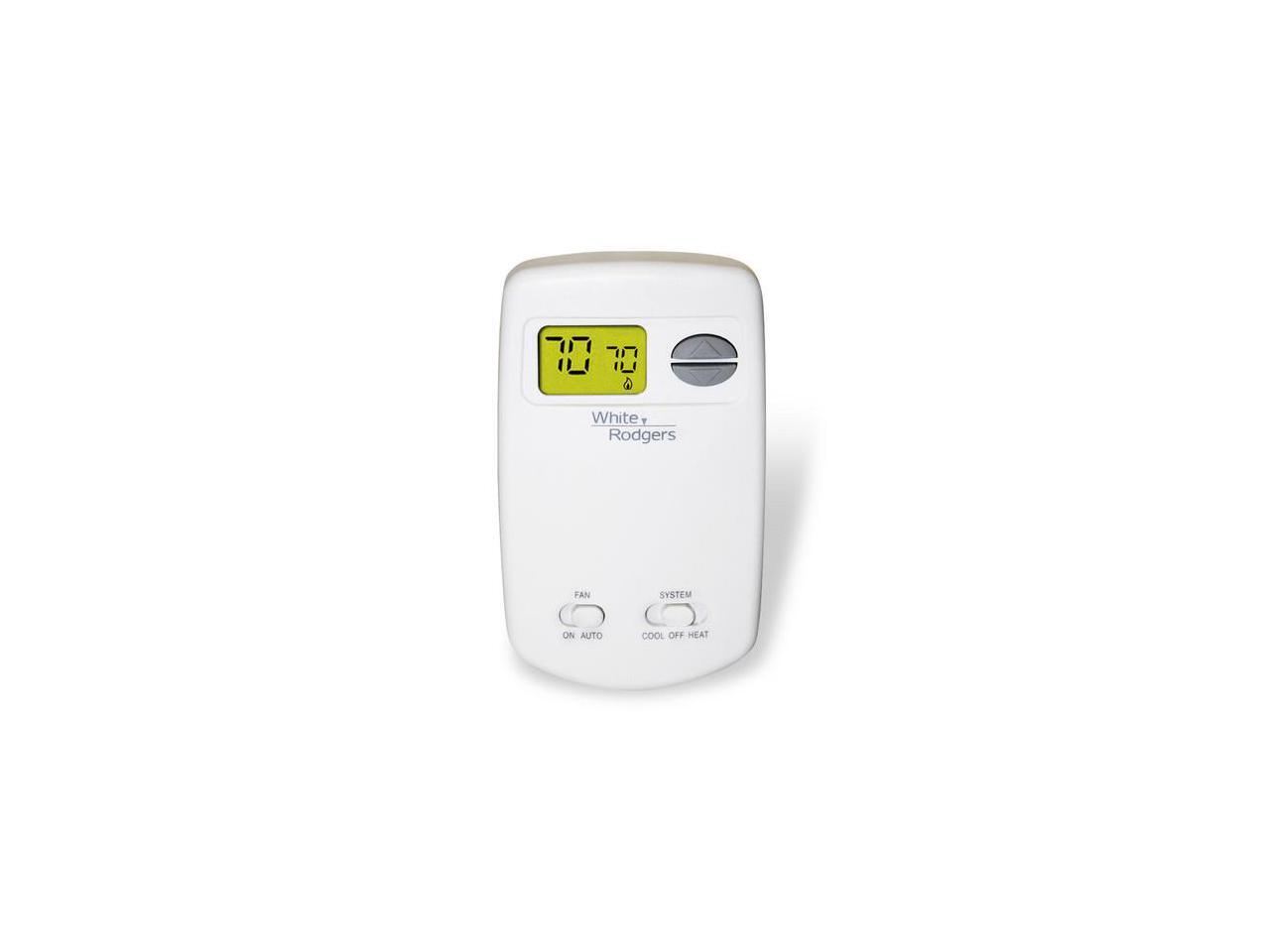 EMERSON 1E78144 Thermostat , 1 H 1 C, Battery , 24VAC