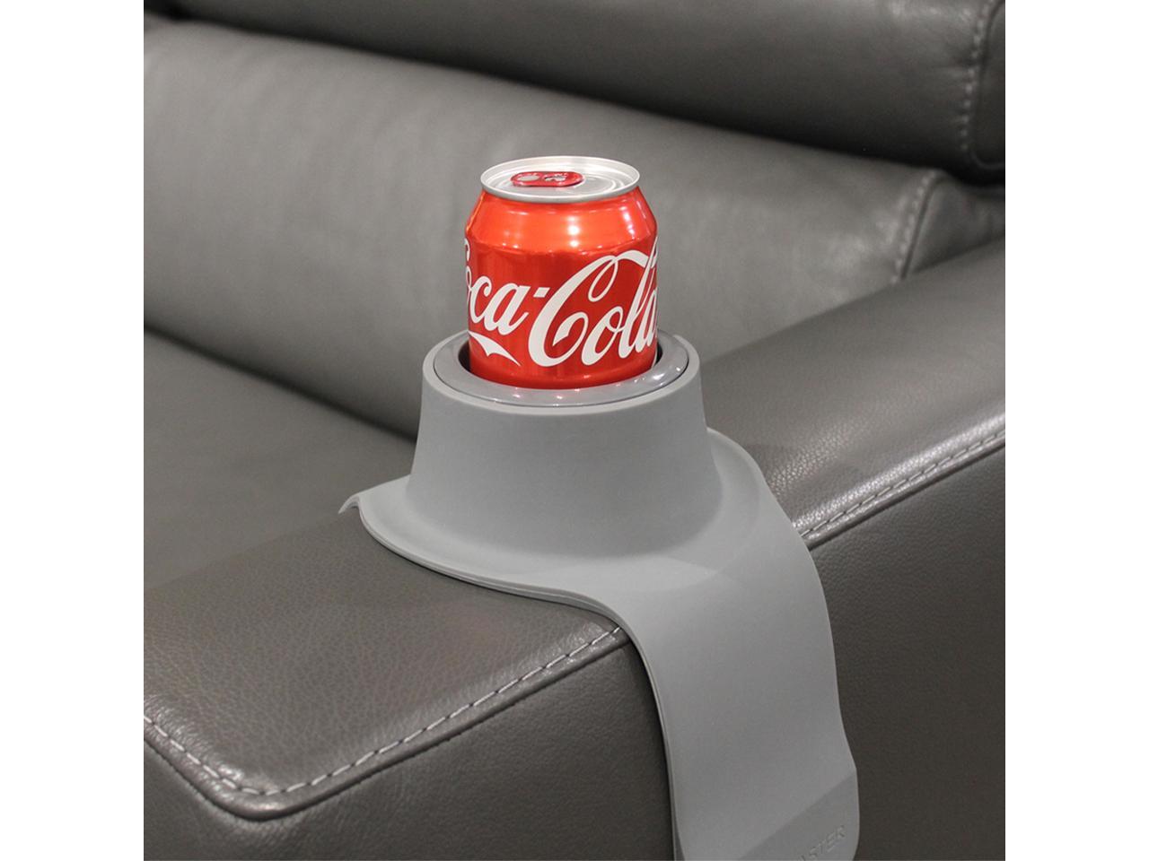 CouchCoaster Weighted Drink Holder One Size Fits All Drinks, Mocha