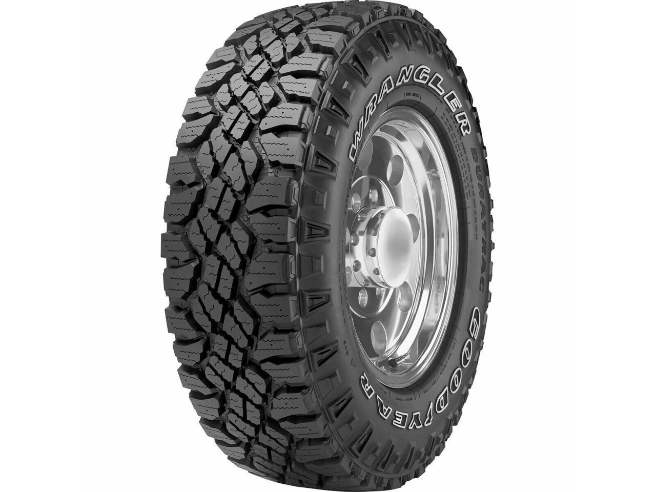 1) Goodyear Wrangler DuraTrac LT285/70/17 121Q E/10PR OWL All-Terrain Tires  - Newegg.com