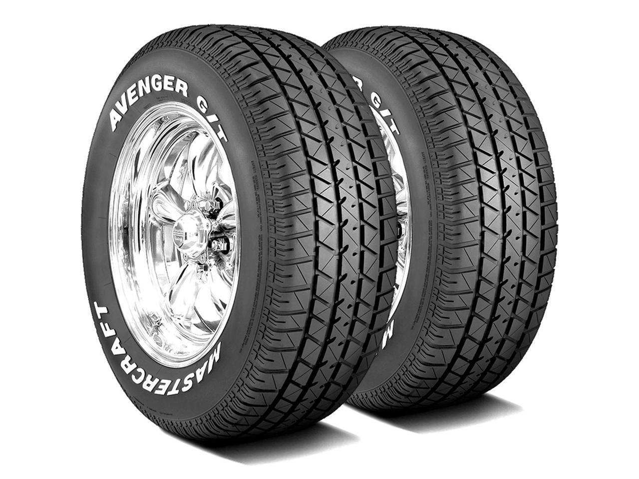 Kit of 2 (TWO) 215/70R15 97T Mastercraft Avenger G/T Touring All
