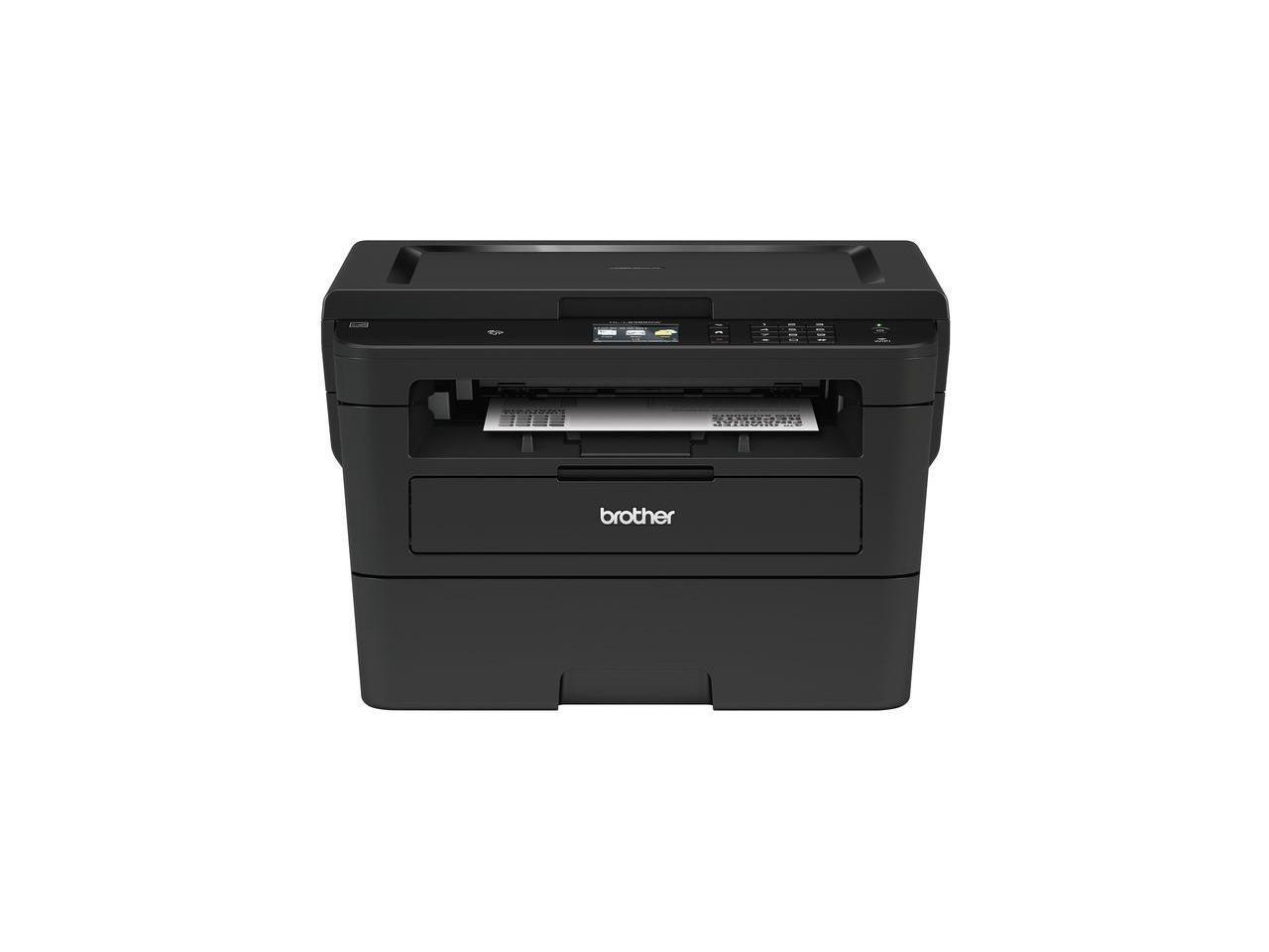 brother compact monochrome laser printer hll2395dw