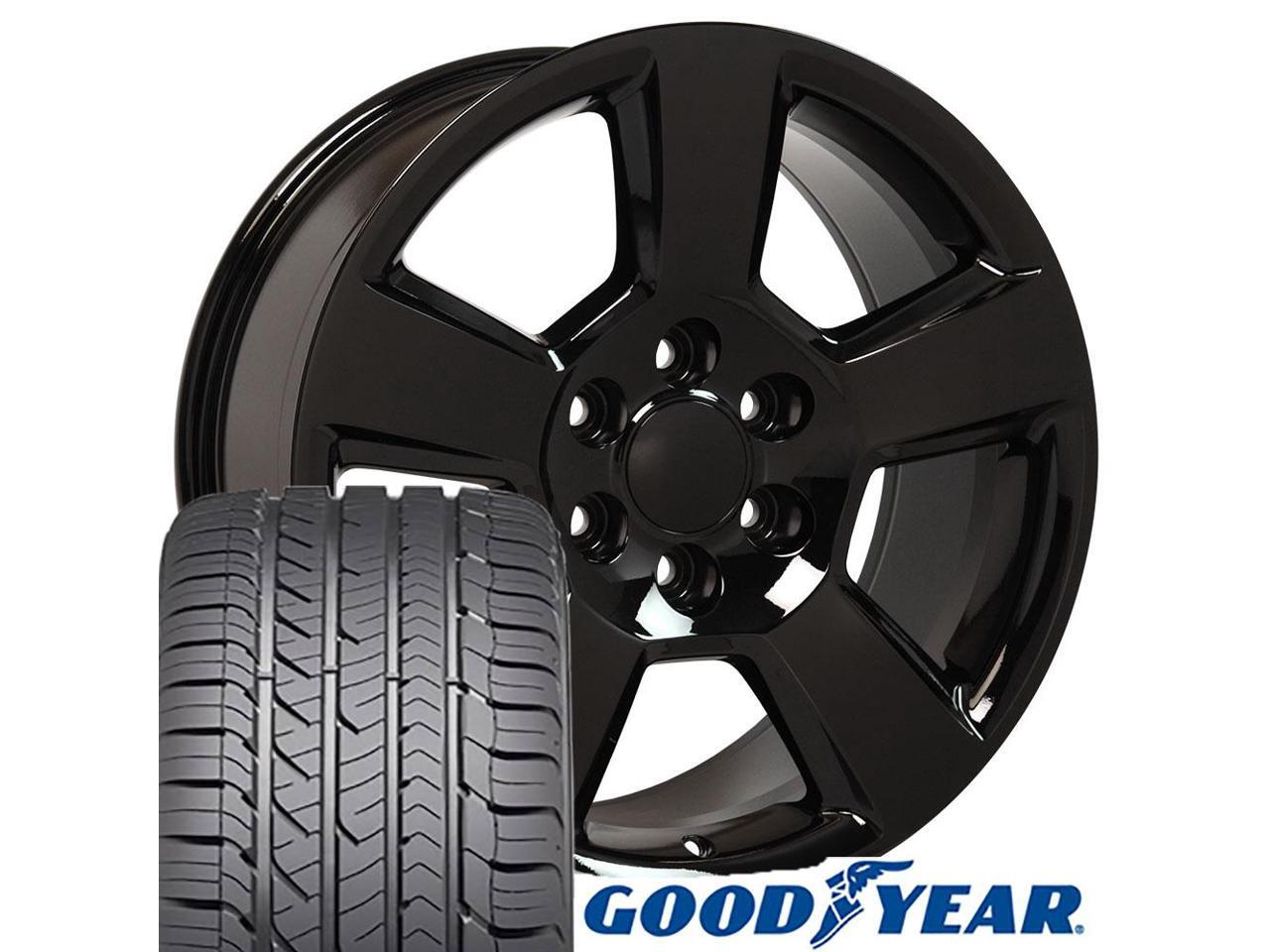 OE Wheels 20 Inch Fit Dodge Challenger Charger SRT8 Magnum Chrysler 300 SRT8 DG15 Hellcat Style Black 20x9 Rims Hollander 2528 Ironman iMove Gen2 Tires and TPMS SET