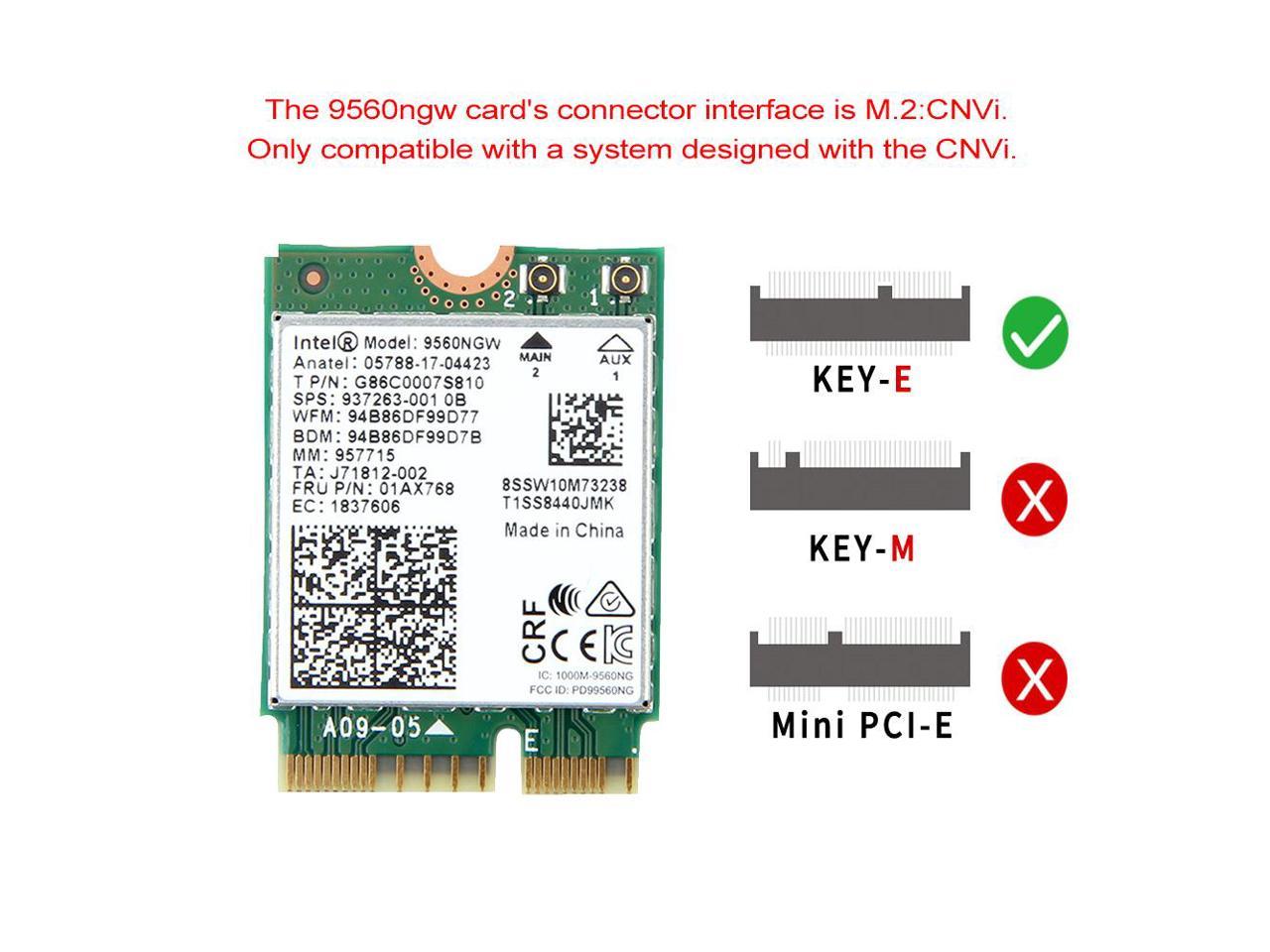 Intel 9560ngw не определяется