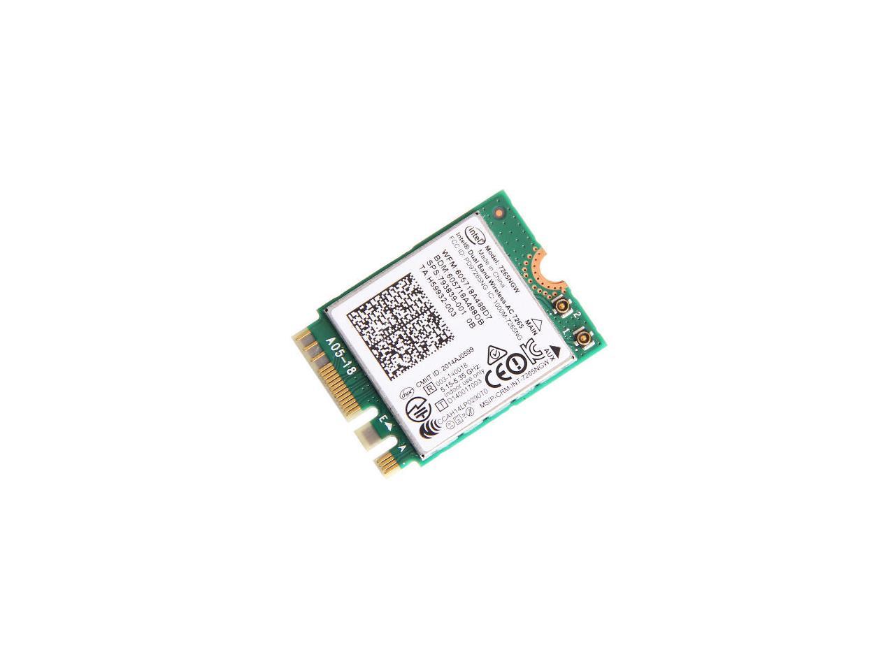 Wi fi адаптер intel ngff 7265ngw как подключить