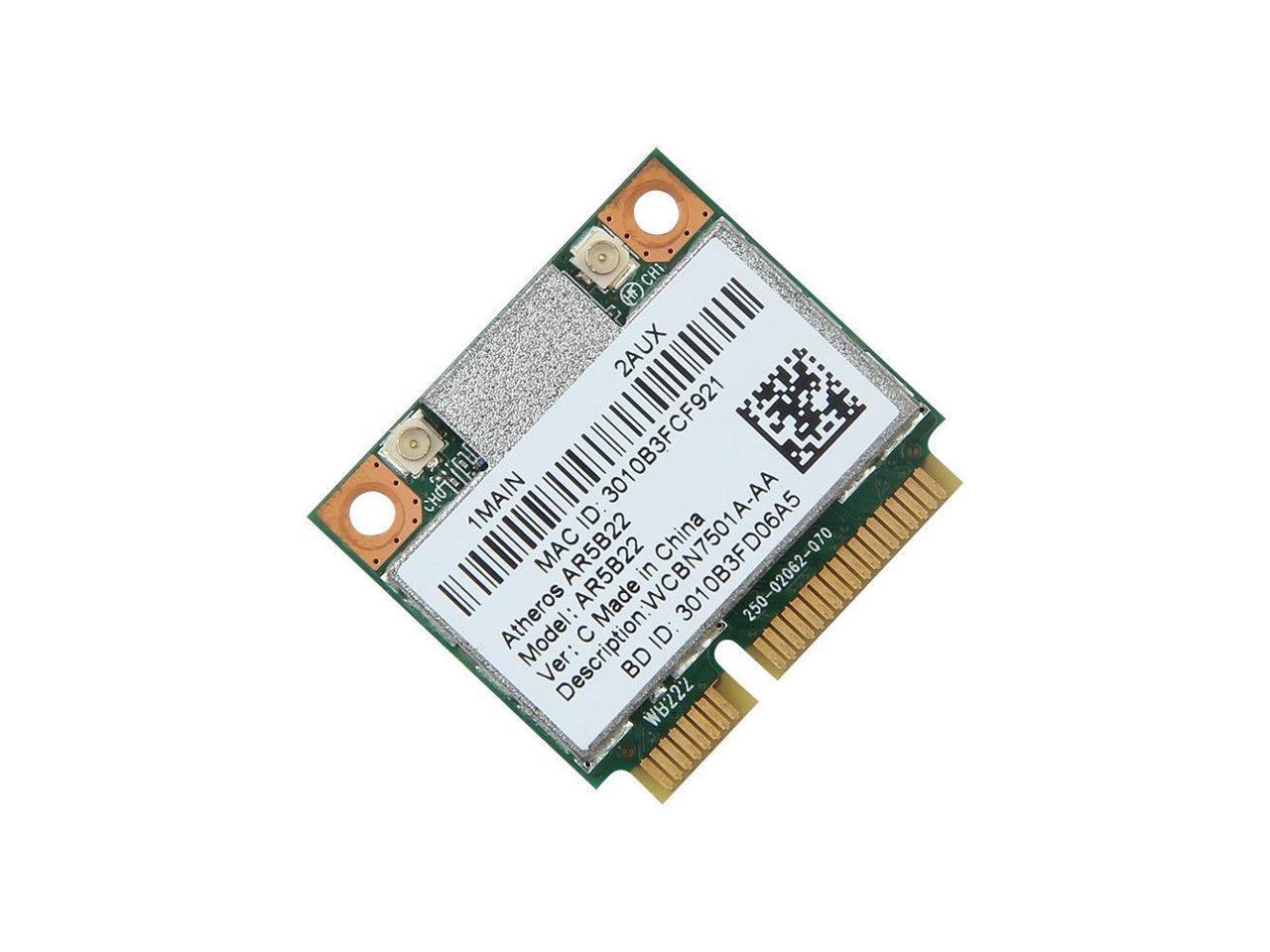 Atheros AR5B22 300M Wireless WIFI Bluetooth 4.0 MINI PCI-E WLAN Card ...