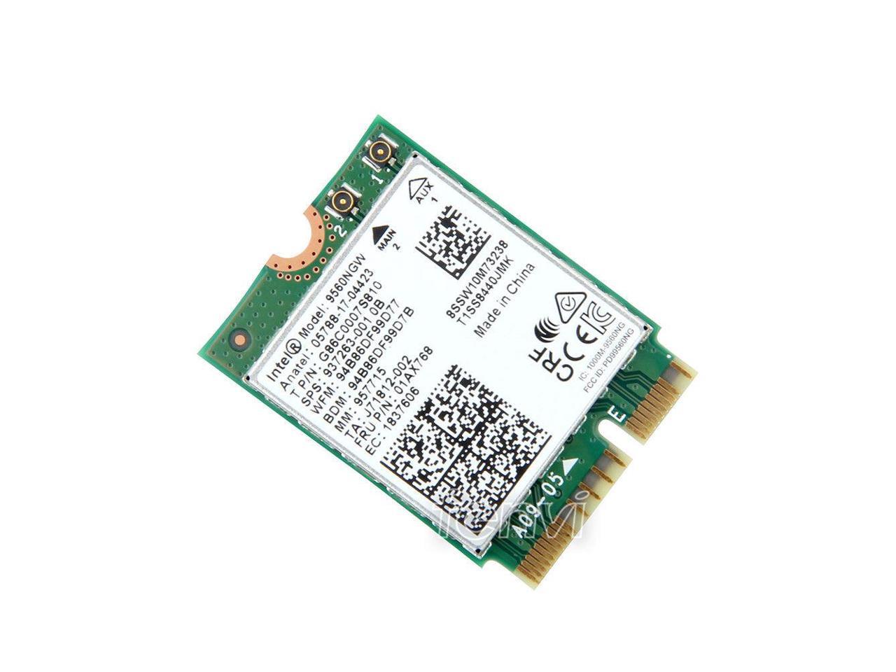 Intel wireless ac 9560 настройка