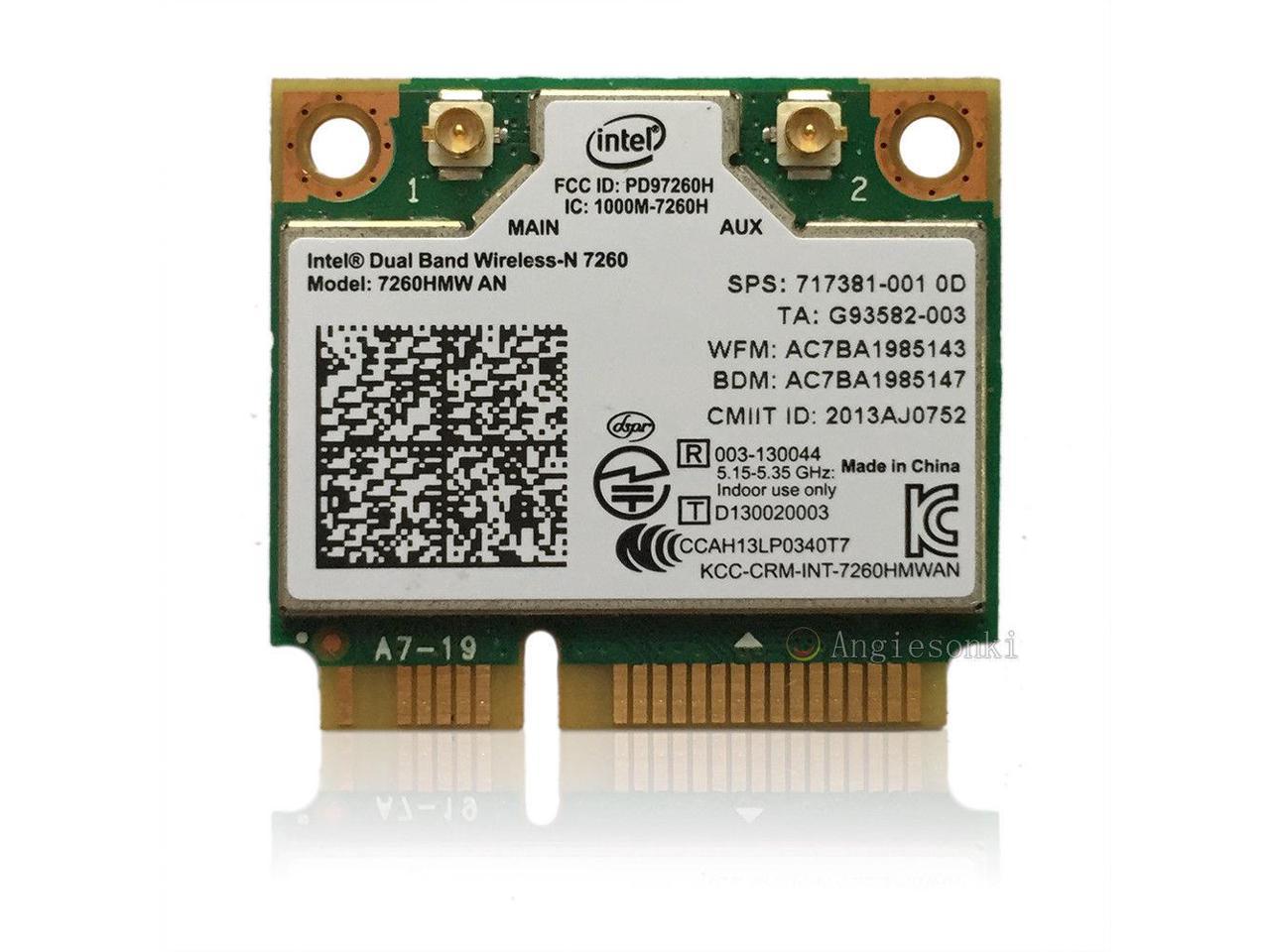 Обновить драйвер intel dual band wireless ac 7260