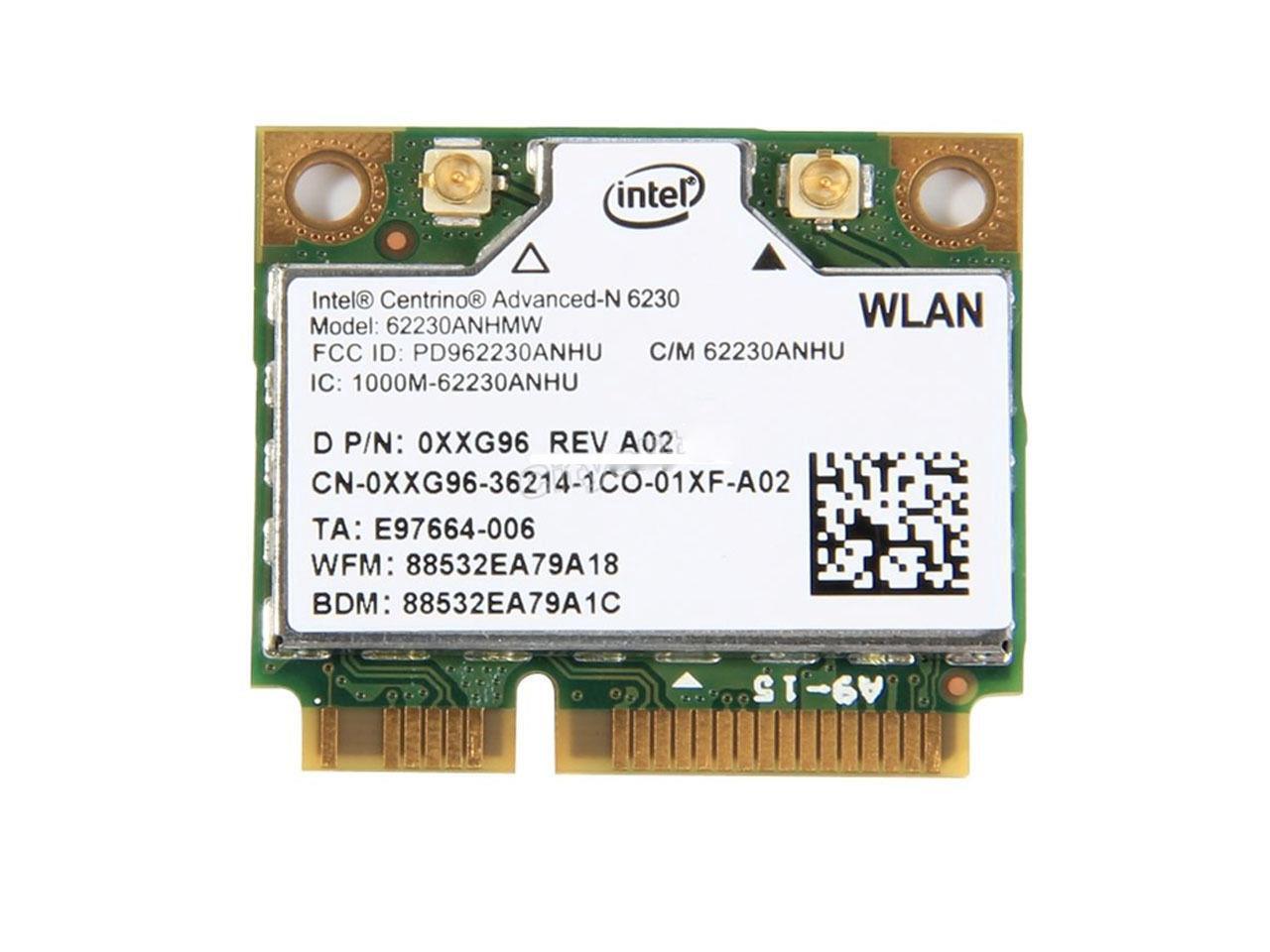 Centrino Advanced-N 6230 abgn WiFi Bluetooth 3.0 Wireless N Combo Card ...